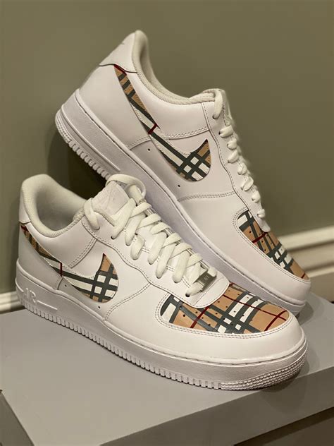 burberry painted air forces|burberry air force ones.